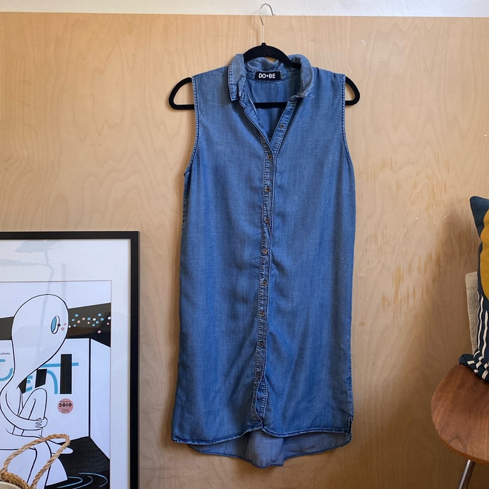 DO + BE | Denim shirt dress S